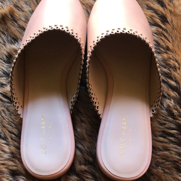Cole Haan Raelyn Studded Leather Mules. Size 8.5 - Picture 6 of 10